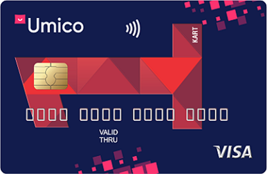 Это уникальная карта от Kapital Bank и Umico, предназначенная для покупок и совмещающая возможности оплаты в кредит и в рассрочку. При помощи этой карты вы также сможете получать бонусы Umico.