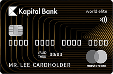 Mastercard World Elite Sifarisi