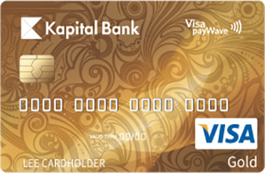 Карты банков азербайджана. Visa Gold Kapital Bank Узбекистан. Капитал банк Узбекистан пластиковые карты. Kapital Bank карты visa. Карта visa Gold.