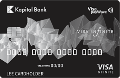 Visa infinite Kart almaq