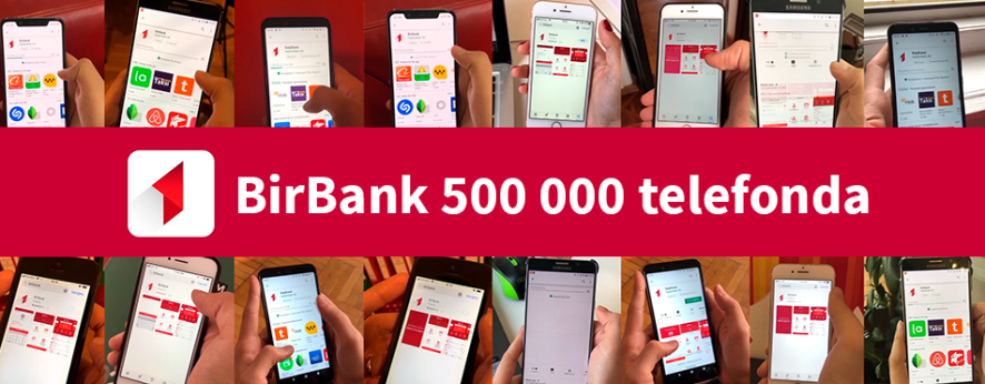 The number of BirBank users has exceeded half a million