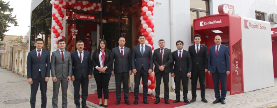 Kapital Bank has opened the renovated branch in Agstafa