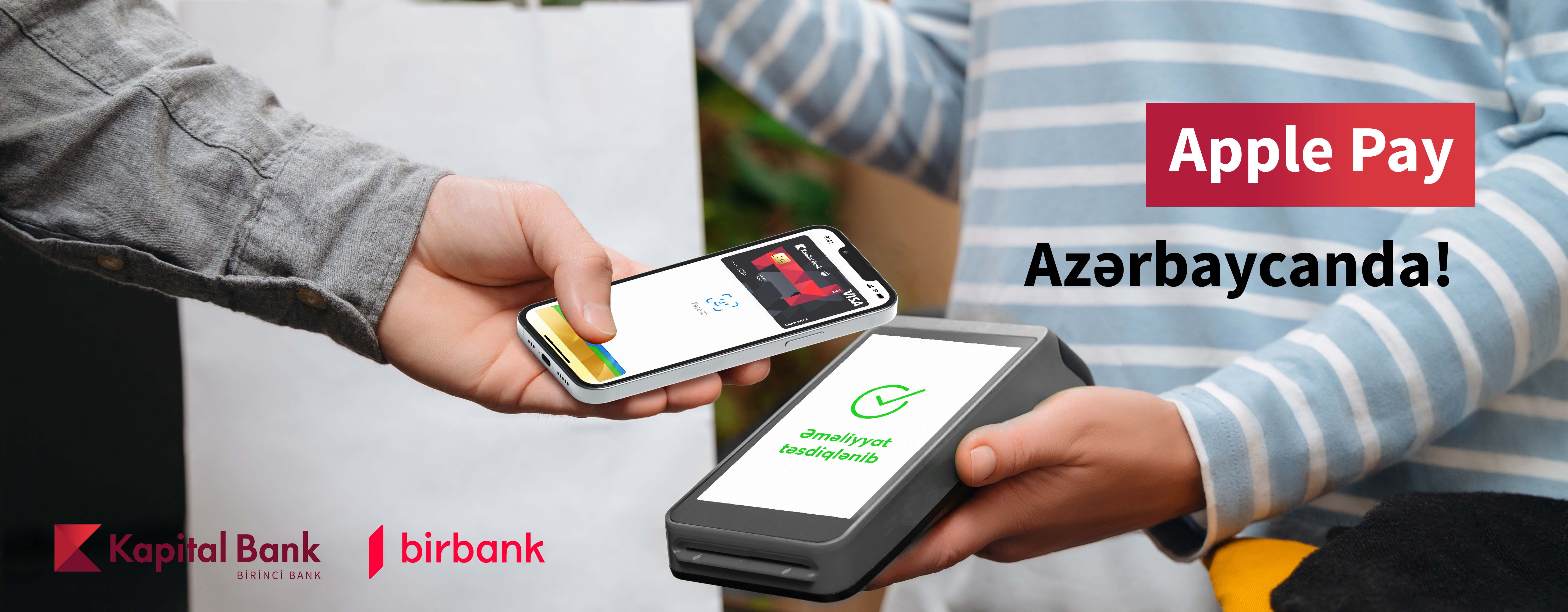 Kapital Bank Apple Pay təmassız ödənişlərini Azərbaycanda tətbiq etdi