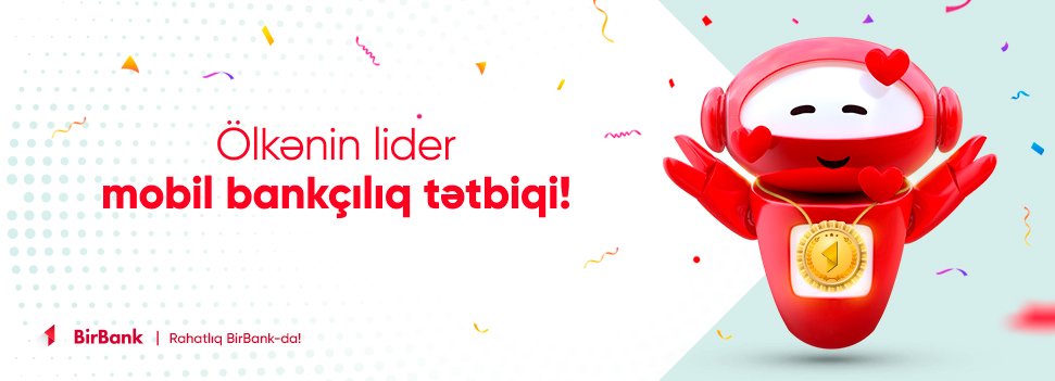 BirBank yenə də ölkənin lider mobil tətbiqi oldu!