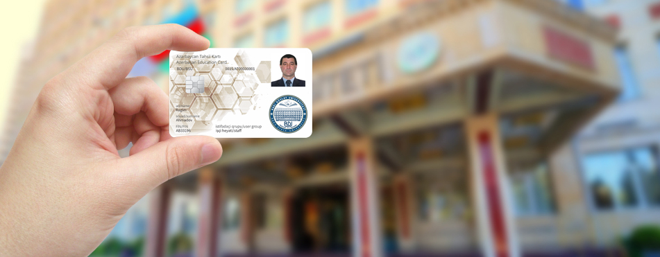 Personnel of Baku State University receives “Smart education cards”