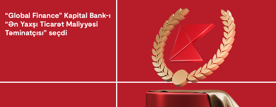 Kapital Bank is awarded by Global Finance