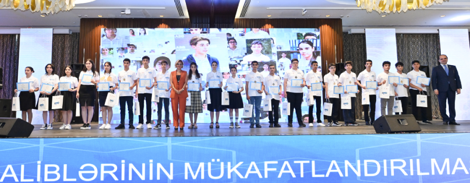 The winners of the Olympiads supported by Kapital Bank have been awarded