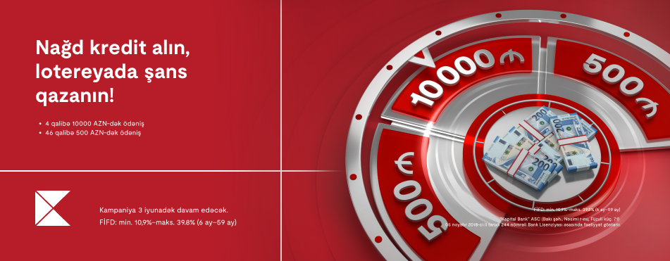 Kapital Bank introduces exciting “50 gün 50 hədiyyə” (“50 days 50 gifts”) lottery