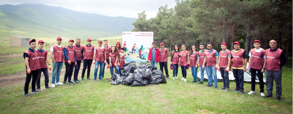 Kapital Bank held clean-up campaign in Khoshbulag