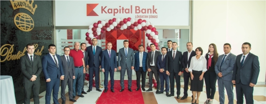 Kapital Bank opens the new branch in Lokbatan