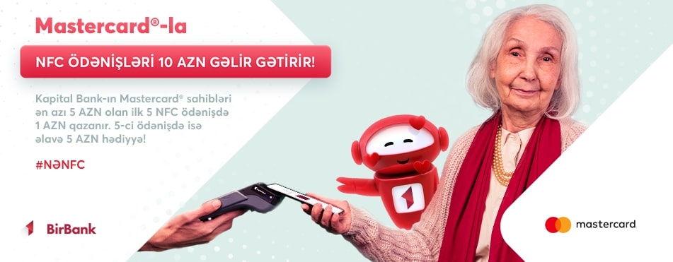 Kapital Bank-ın Mastercard və Maestro kart sahibləri əlavə keşbek qazanacaqlar!