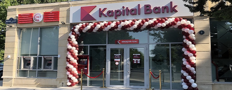 Kapital Bank yenilənən Mingəçevir filialını istifadəyə verdi