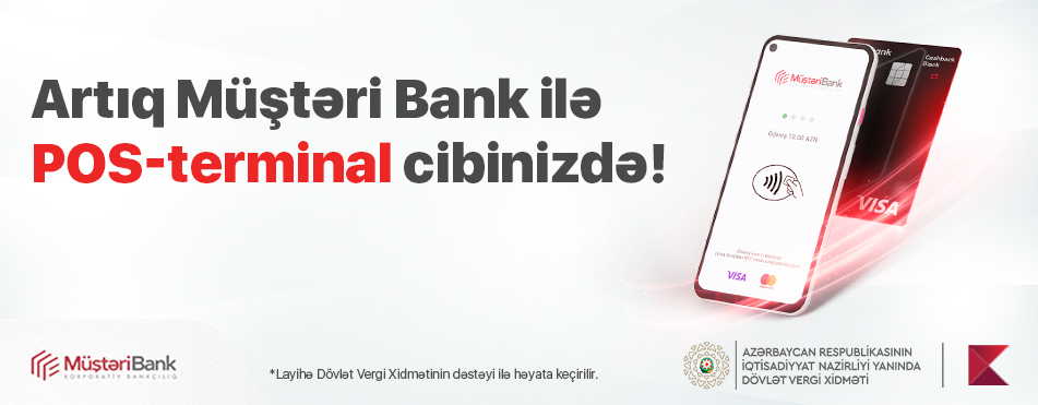 Ölkədə ilk dəfə sahibkarlar smartfonları ilə ödənişlər qəbul edə bilərlər!