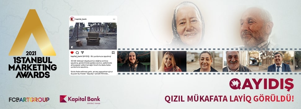 Kapital Bank’s “Qayıdış” short film won an international award