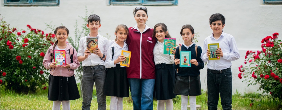 Red Hearts supports a project to promote books and reading