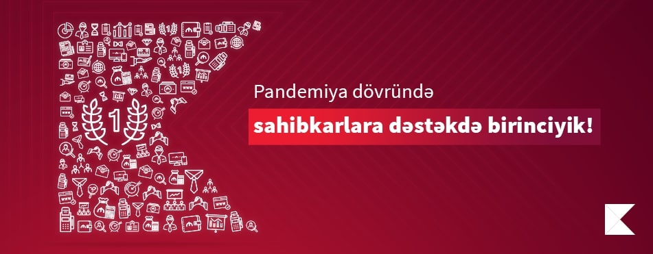 Kapital Bank pandemiya dövründə sahibkarlara dəstək göstərməsi üzrə liderdir!