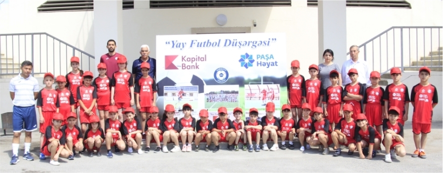 A regular Summer Football Camp was held with the support of Kapital Bank