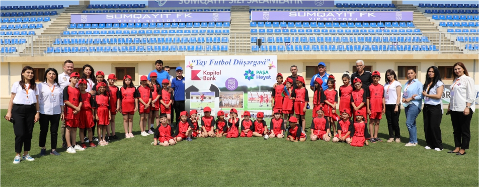 Kapital Bank supports the traditional Summer Football Camp