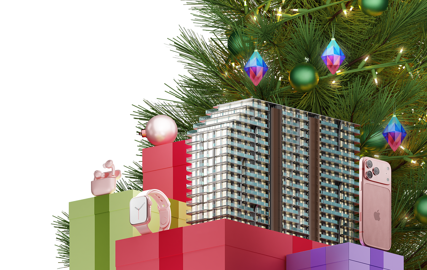 Sea Breeze-də mənzil və minlərlə hədiyyə